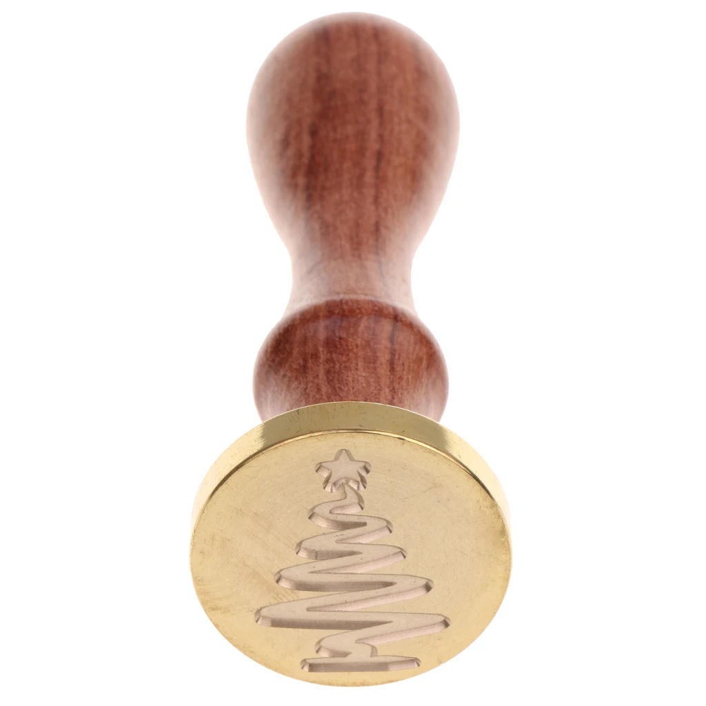 Ретро герметизирующий материал Рождественская елка дизайн для DIY свадебные