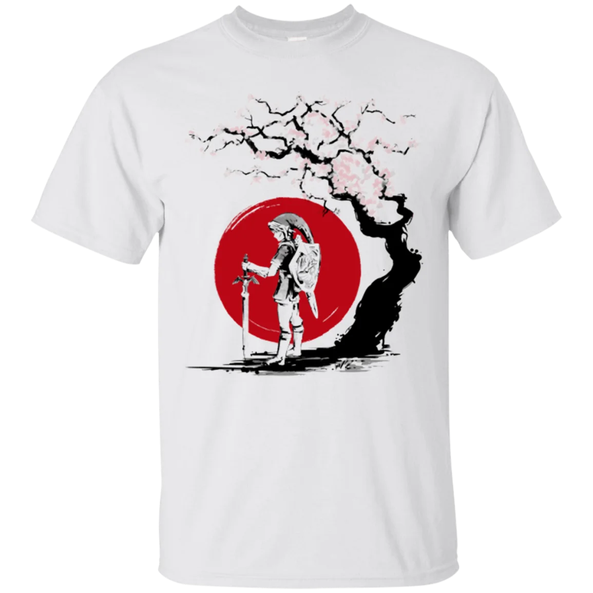 Мужская футболка с принтом хлопковая Футболка рисунком героя под солнцем