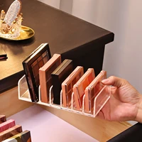 1pcs acrylic eyeshadow palette organizer cosmetics holder rack makeup tools multi layer compartment storage tray for women