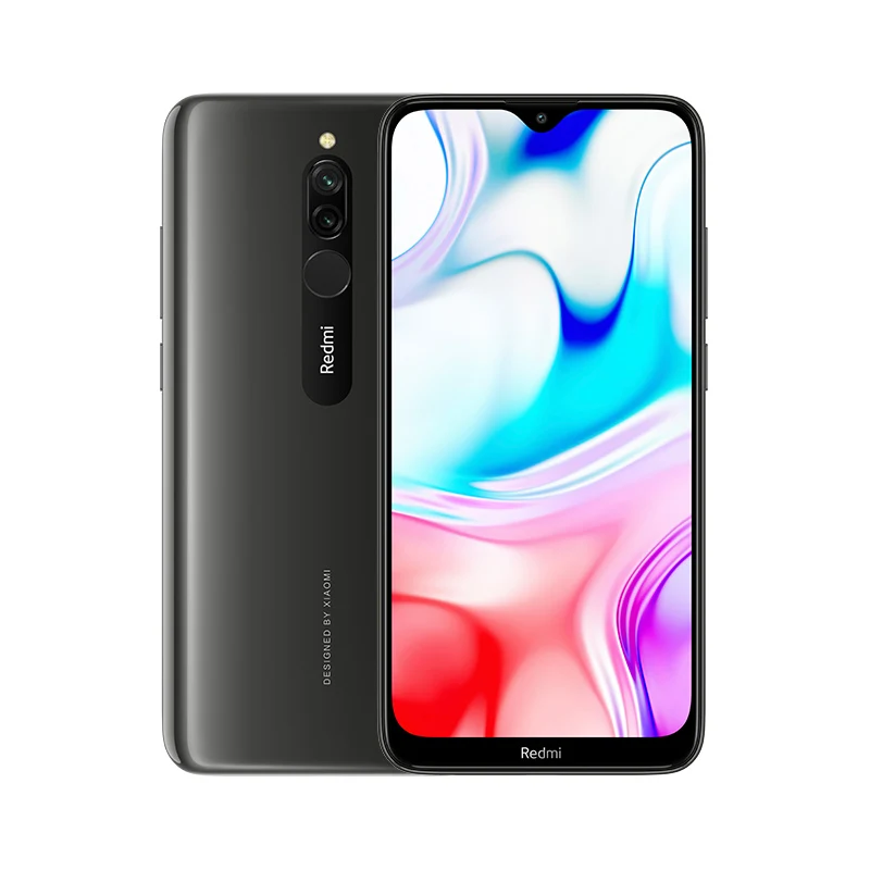 Black Глобальная версия Xiaomi Redmi 8A 8 A 2 ГБ 32 ГБ 6,2" Восьмиядерный мобильный телефон Snapdargon 439 5000 мАч 12МП камера смартфон - Цвет: Black