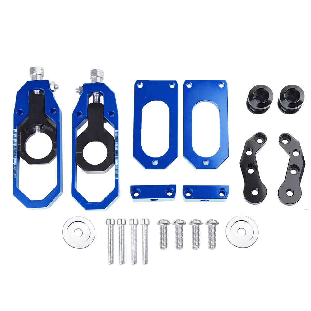 Мотоцикл CNC задний мост шпинделя цепь регулировщик блочный Натяжитель для Yamaha YZF