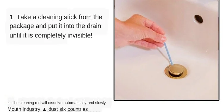 12 шт. в наборе чистящие принадлежности трубный стержень дезодорант очистка