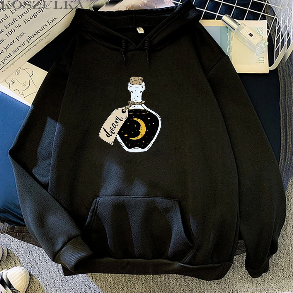 

2021 Hot Fashion Streetwear Clothes Male Female Clothing Hip Hop Kawaii Casual Hoody Cute Magic Bottle Graphic Printing Hoodies