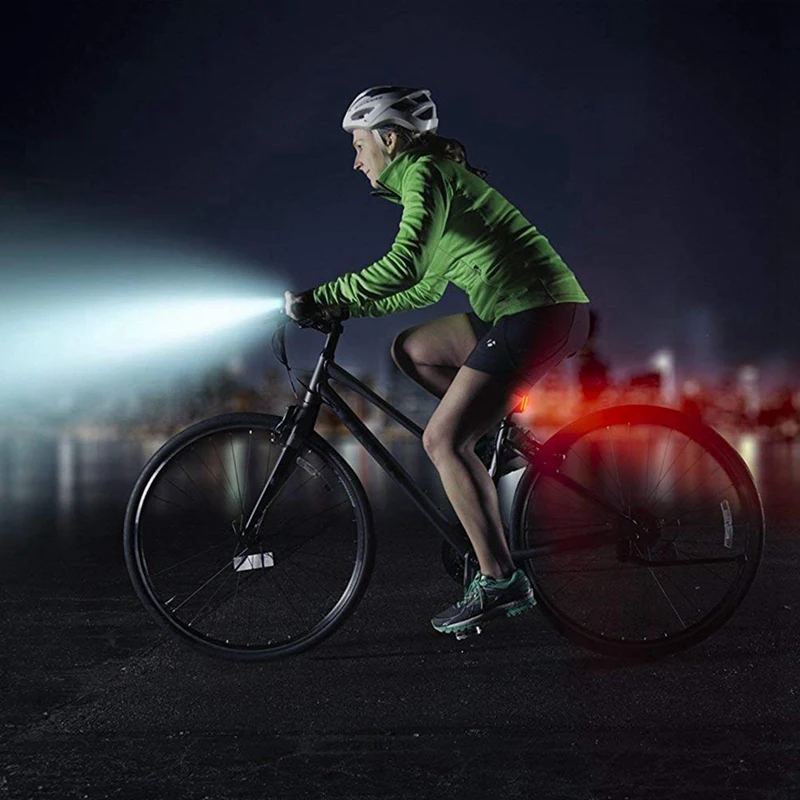 

1 Set USB Rechargeable LED Front Flashing Bike Flashlight & 1 Pcs 42 Inch Foldable Kayak Downwind Paddle Kayak Sail Kit