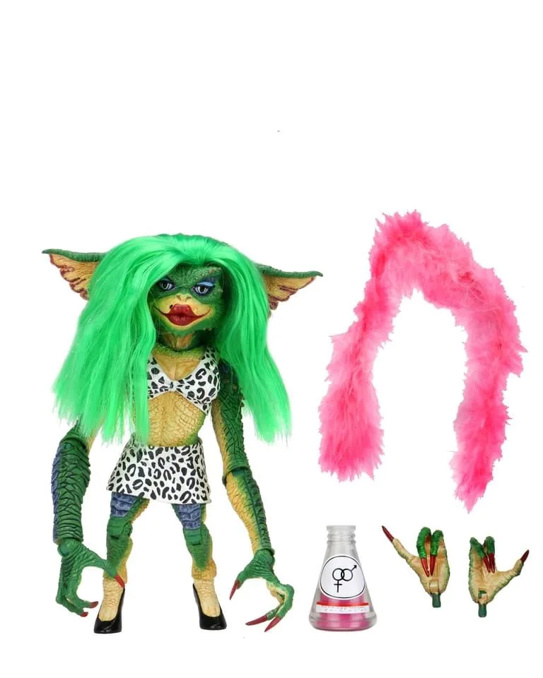 Фигурка NECA Gremlins Ultimate Gamer Film Female 2 Greta фигурка модели игрушки оригинальная