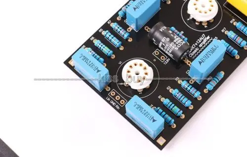 Малошумный стерео ламповый преусилитель комплекты досок для 12AX7 / 21AU7 усилителя