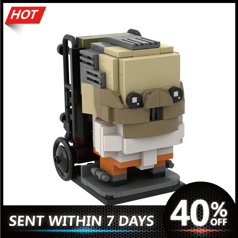 

Movie Character Hannibal-Lecter Brickheadz Figure Constructor Toys Building Blocks Bricks Children Kids Gift