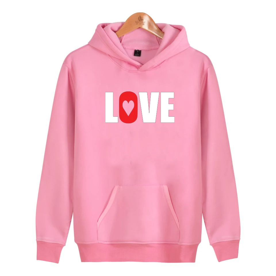 

Love Hoodies Women Sweatshirts Lovers Hoodie Kids And Adult Family Parent-child Outfit Hoody Loves Autumn Winter Hooded Tops