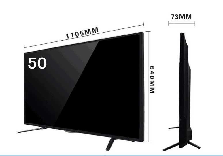 32 40 43 50 55 60 дюймов Китай Smart Android LCD LED TV 4K UHD Factory дешевый Телевизор с плоским экраном