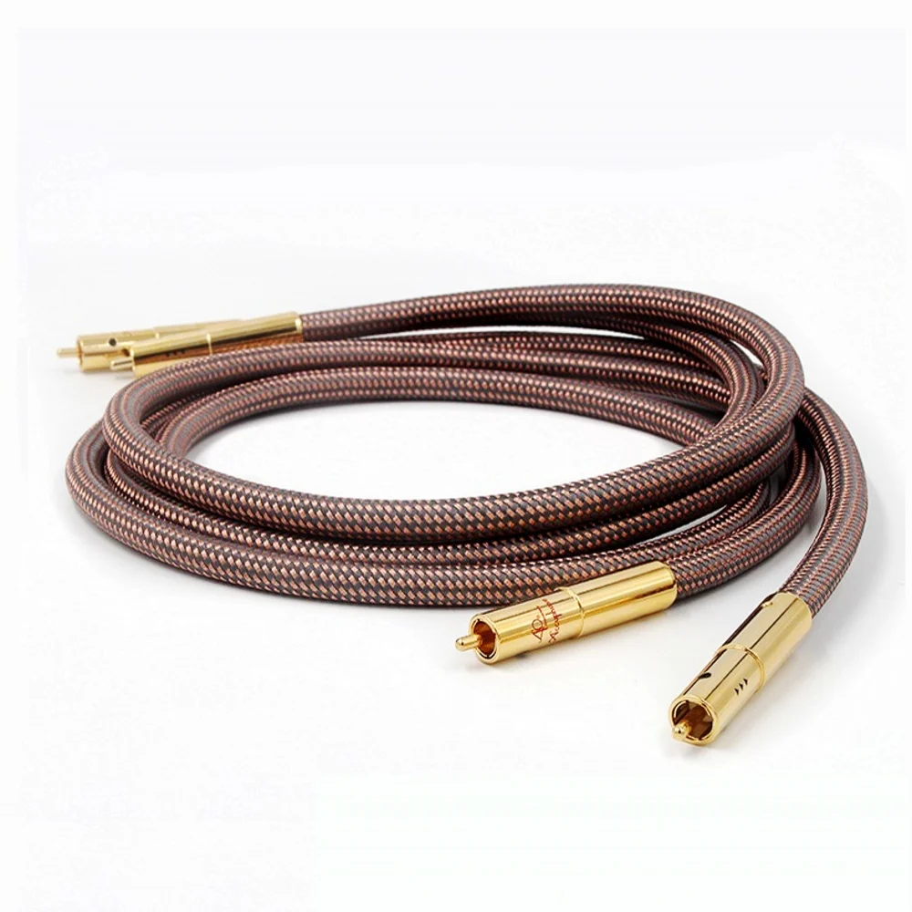 Hi-Fi высококачественный кабель Accuphase 40-го юбилейного выпуска OCC из чистой меди с