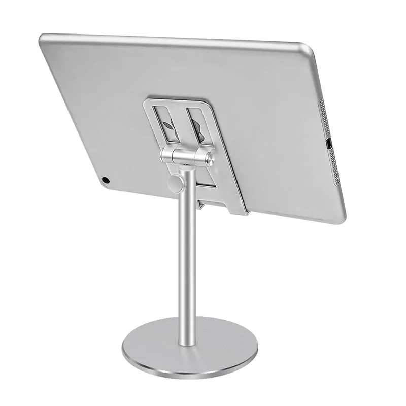 Aluminum Alloy Tablet Phone Holder Adjustable Tablet Desktop stand For iPhone X Mobile Phone Mount For iPad Air Pro 10.5 Stand
