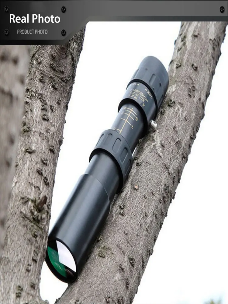 

4K 10-300X40 Professional Monocular Telescope Super Zoom HD BAK4-Prism Quality Eyepiece Portable Binoculars for Hunting Camping