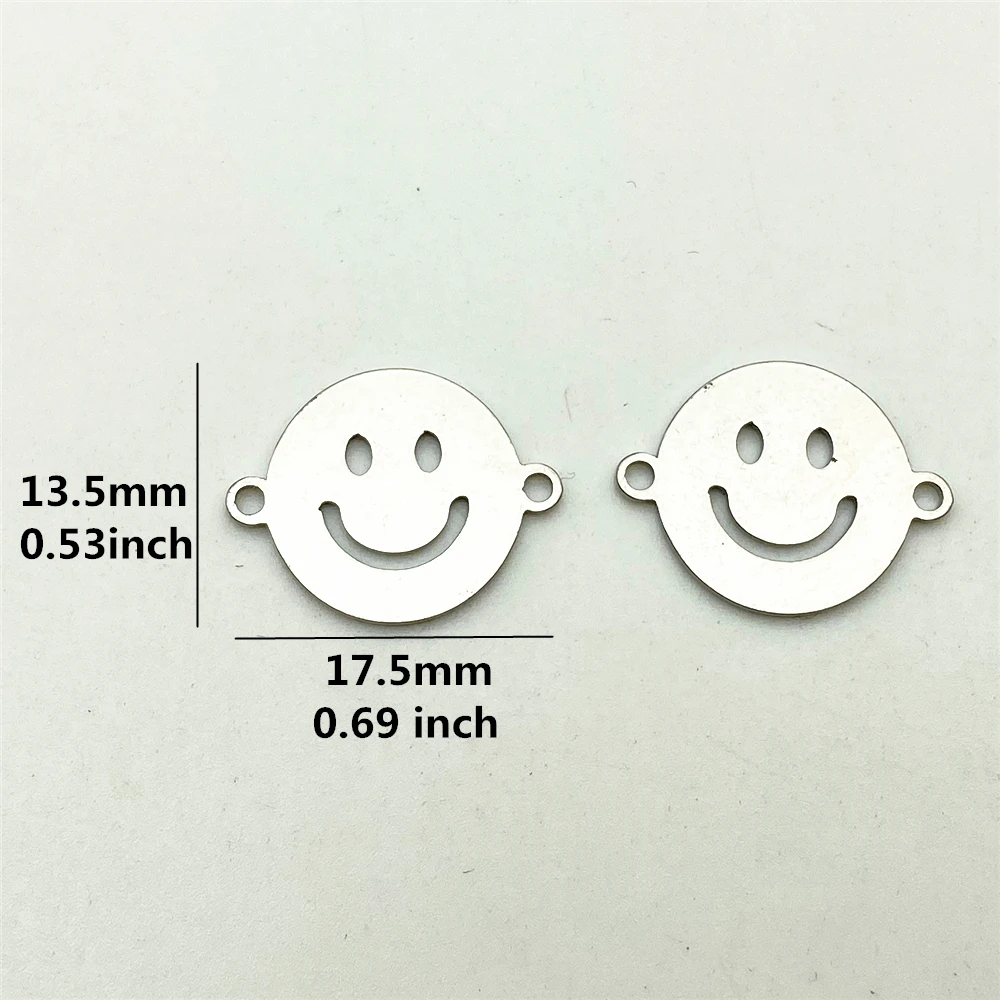 Смайлик очаровательная деталь 10 шт. сделай сам смайлик браслет ювелирные