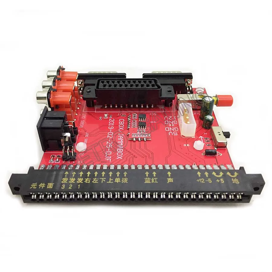 SNK материнская плата JAMMA в DB 15PIN Joypad Конвертация платы JAMMA CBOX конвертер с выходом SCART