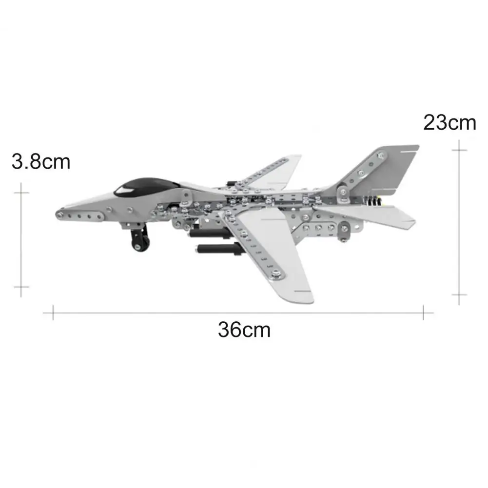

Aircraft Model Toy Harmless Environment-friendly Emulational Tire Cool Aircraft Model Toy for Collection Kids Toys For Children