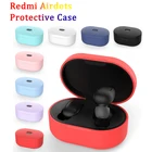 Чехол для наушников Xiaomi Redmi AirDots нескользящий чехол для наушников TWS Bluetooth-совместимый футляр для наушников с зарядным устройством аксессуары