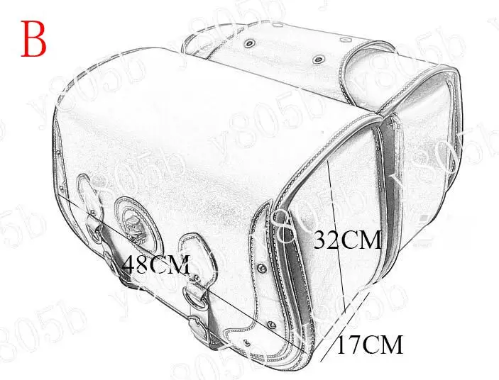 Motorcycle Side Bag Saddle Bags For Honda Rebel CMX 250 CA125 450 Gold Wing GL1500 GL1800 SHADOW ACE VLX DLX MAGNA VF |