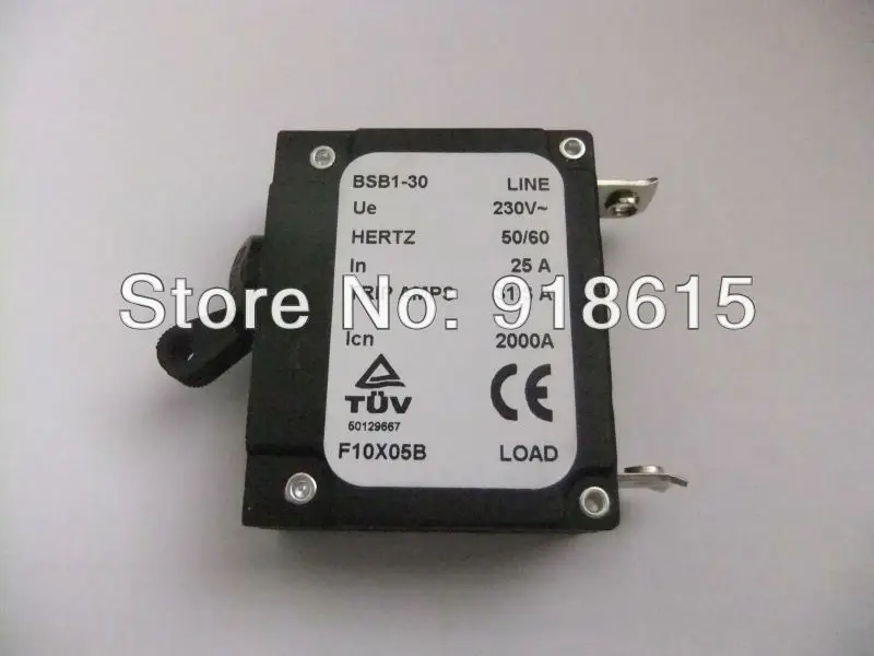 

25A 1p Circuit Breaker fit single phase gasoline generator