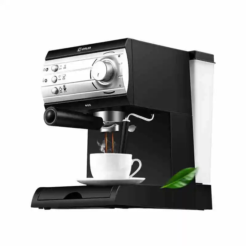 20Bar Semi-Automatic Italian Coffee Machine Steam Pull Flower Coffee Machine Cappuccino Latte Macchiato Mocha Milk Frother Maker