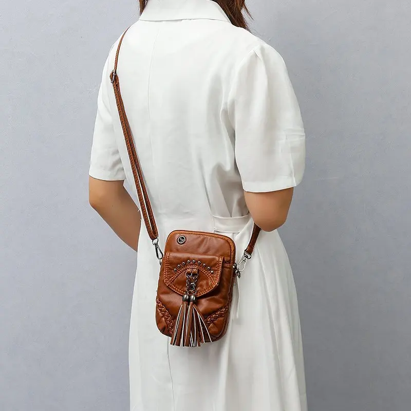 Высокое качество женские сумки на плечо мягкая кожаная сумка кошелек для