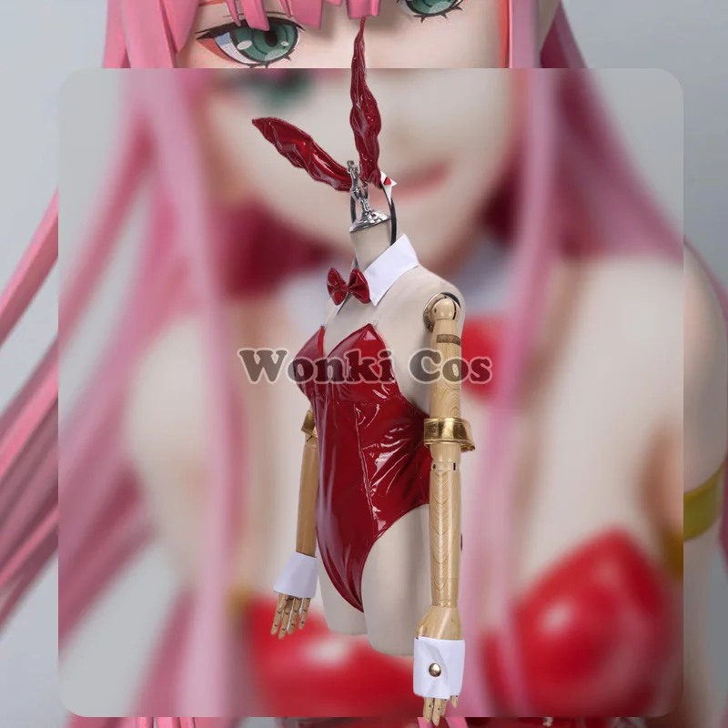 Костюм для косплея из аниме любимый в Фране Zero Two Bunny Girl 02 сексуальный женский