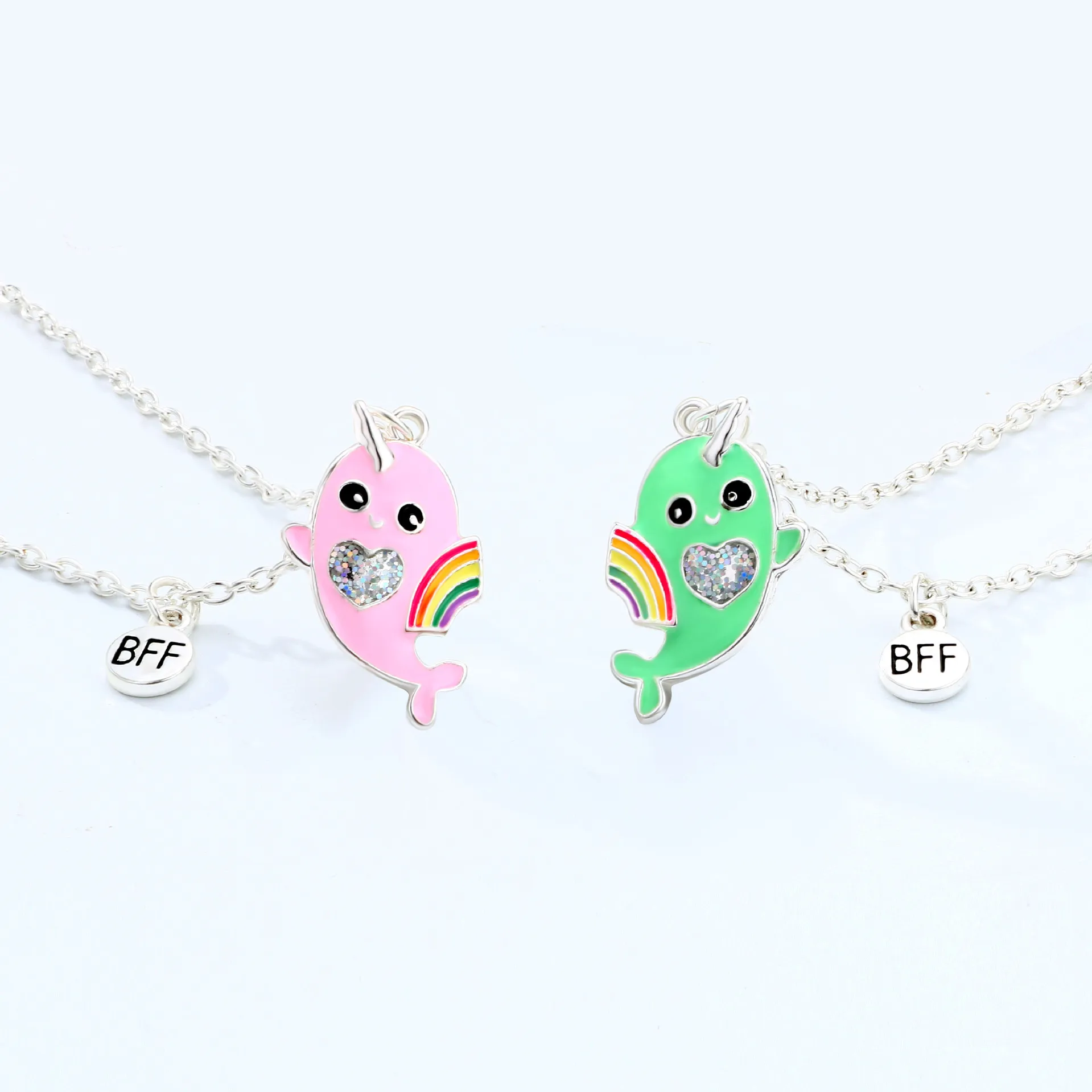 Модное детское колье в виде рыбы магнитное ожерелье для привлечения хорошего