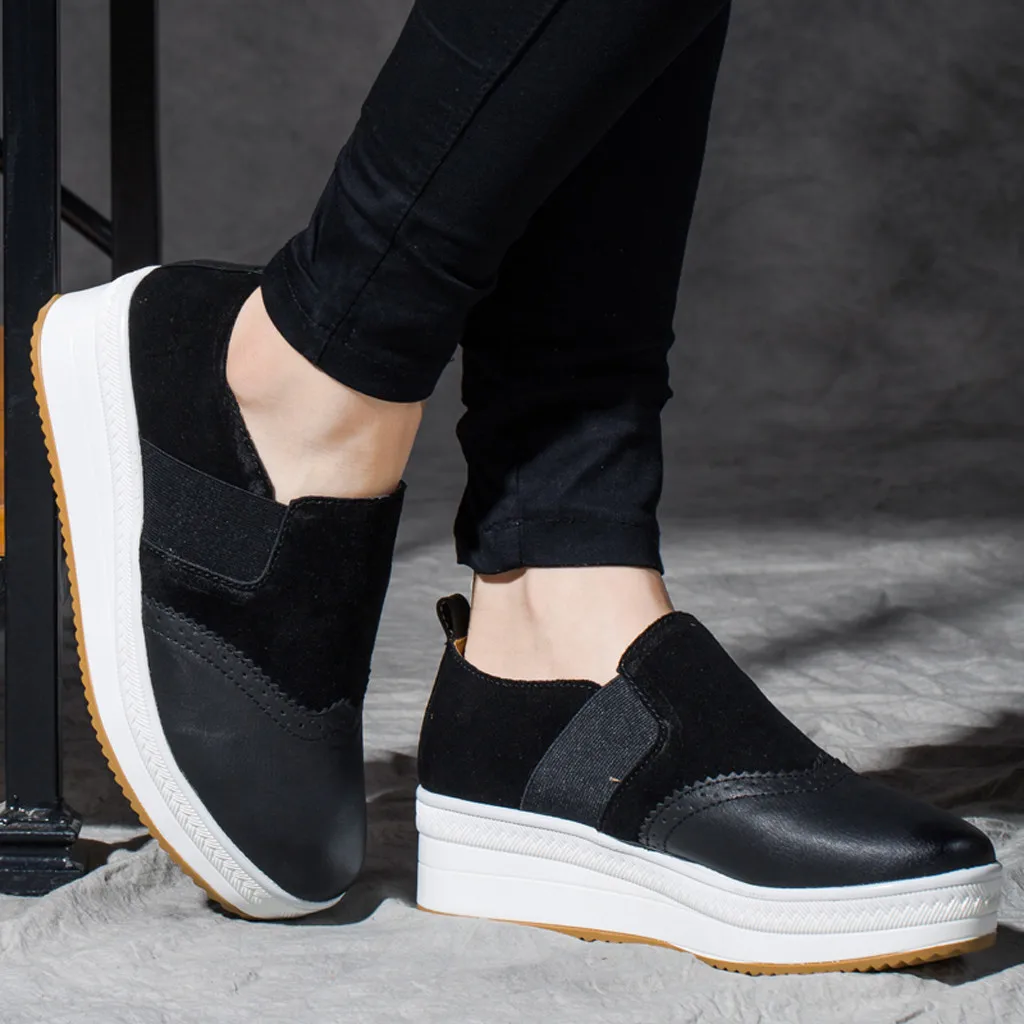 Женские кроссовки 2019 спортивная обувь без застежки женская модная однотонная