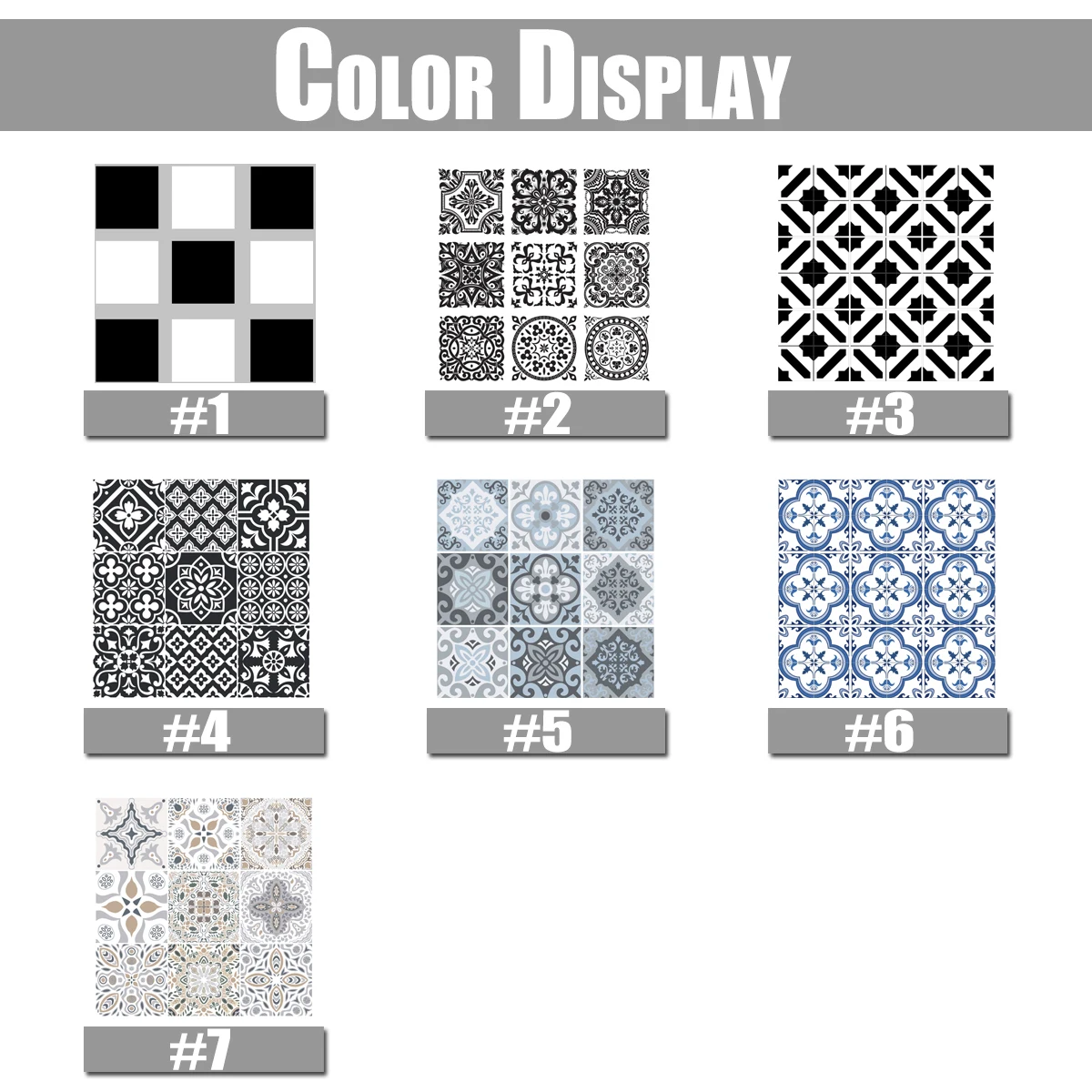 Мебельная наклейка художественная Водонепроницаемая Настенная Наклейка для