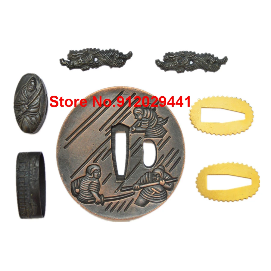 Набор аксессуаров из сплава Guard warrior Tsuba для японских фотоаксессуаров