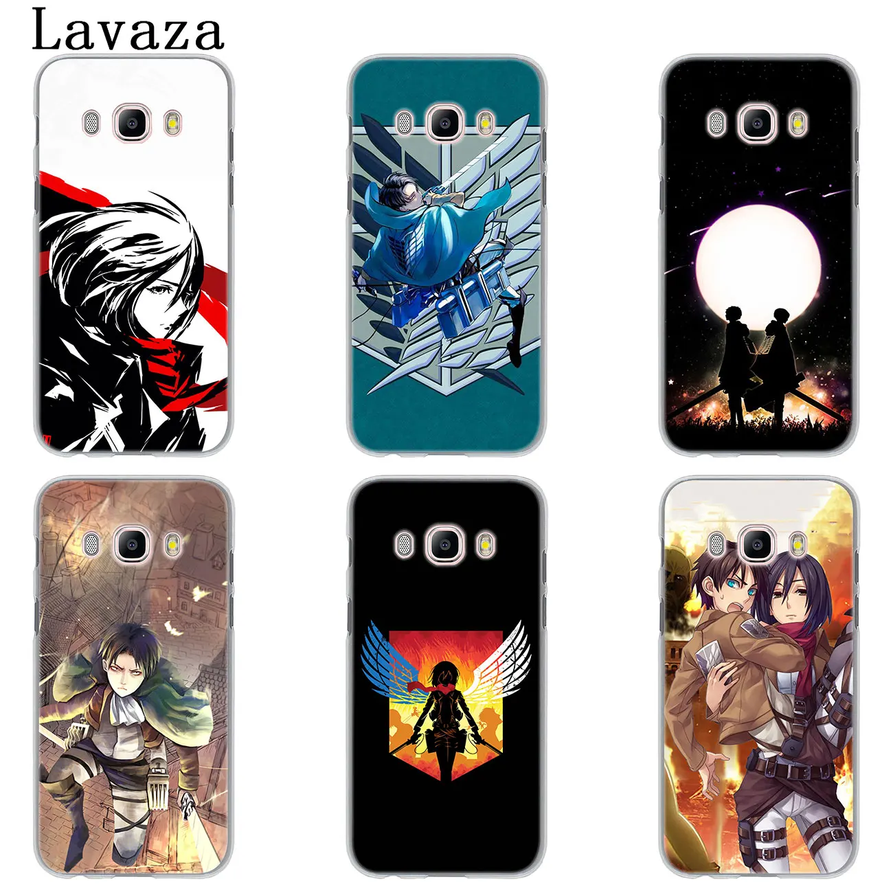 Lavaza для косплея по аниме атака на Титанов (чехол телефона samsung Galaxy J8 J7 Duo J6 J5 J4 Plus 2018