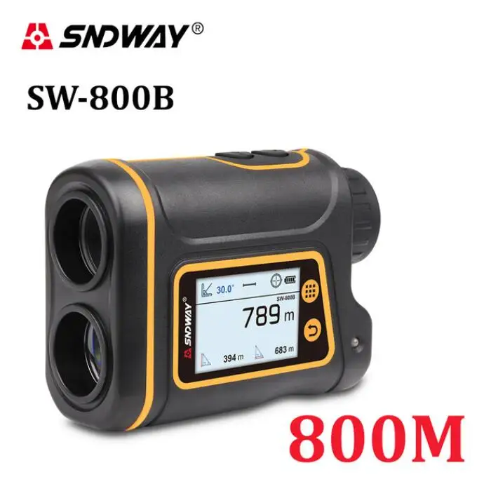 

Дальномер лазерный SNDWAY, 800 м, с ЖК-дисплеем