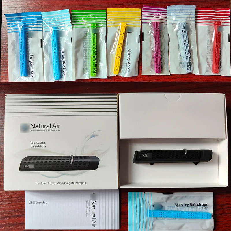 Автомобильный освежитель воздуха ароматизатор для BMW зажим духов 7 запахов