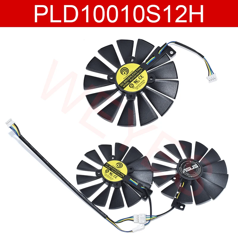 Оригинальный Бесщеточный Охлаждающий вентилятор PLD10010S12H DC12V 0.3A|Кулеры и системы