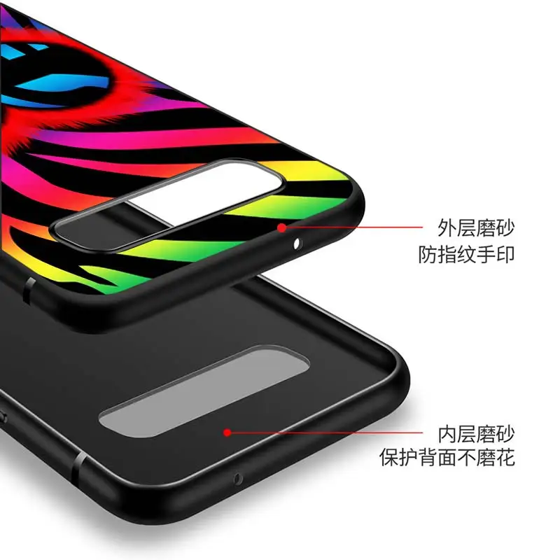 

Leopard Cute Pattern for Samsung Galaxy Note 20 S20 FE Lite Ultra 10 9 8 Pro S10E S10 5G S9 S8 S7 S6 Plus Black Phone Case