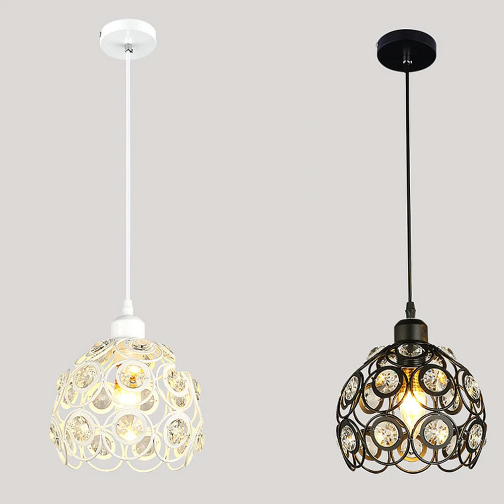 Современная элегантная Подвесная лампа хрустальная люстра в скандинавском