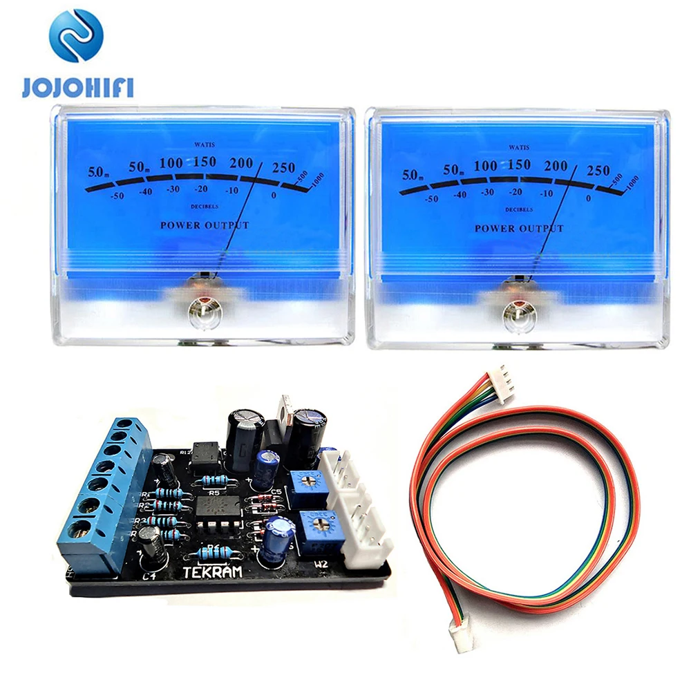 Плата драйвера/1 счетчик VU/2 счетчика VU + 1 Классическая плата драйвера McIntosh Lake Blue DB