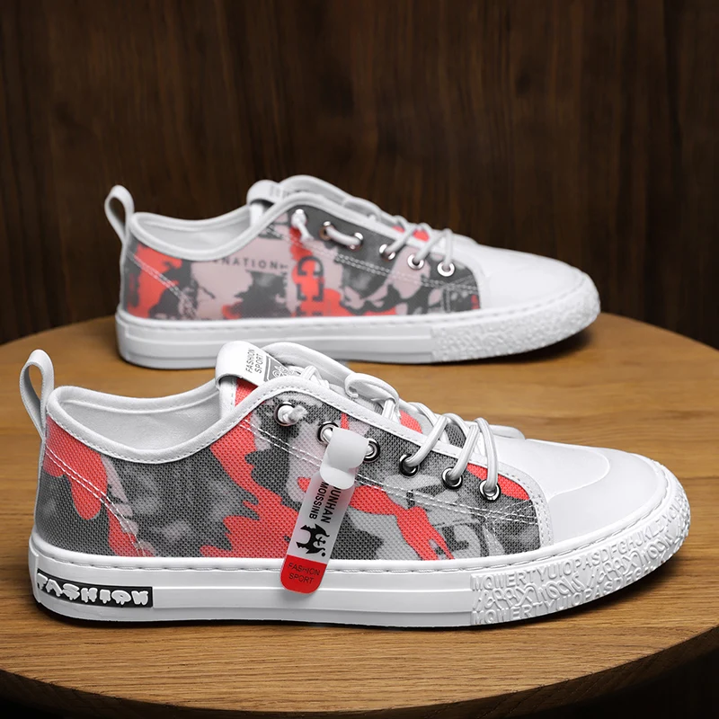 

Shoes Casual Black Casual Shoes Mens Slip On Spring Fashion Man Sneakers Causal For Men Camouflage Comfortable Breathable Sports