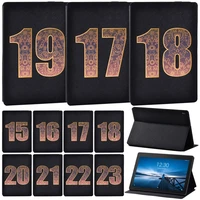 for lenovo tab e10 10 1 inch lenovo tab m10 10 1 inch tablet leather stand cover case digital printing series pattern