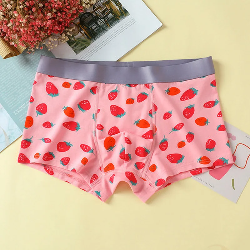 2021 Couple Underwear Modal Underwear New Arrival Comfortable Women's Underpants Men's Boxers Shorts Breathable Couple Panties