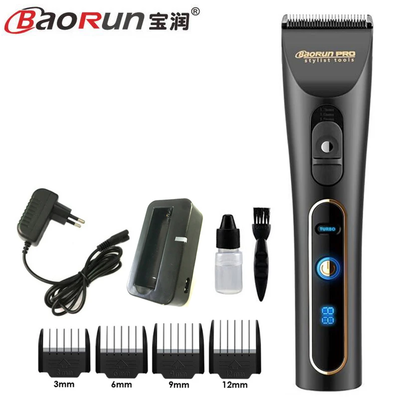 Профессиональная электрическая машинка для стрижки волос Аккумуляторный