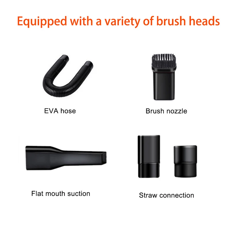 

Handheld Car Vacuum Cleaner Strong Power 120W Powerful Car Interior Cleaning Wet Dry dual-use 12V Mini Car Vacuum Cleaner