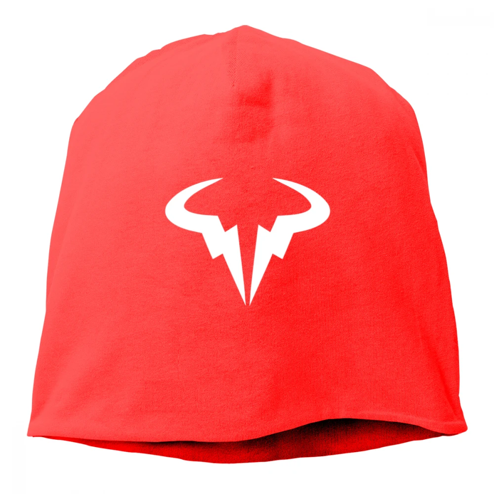 Rafael Nadal/вязанная хлопковая шапка с принтом Skullies мужская и женская кепка для весны