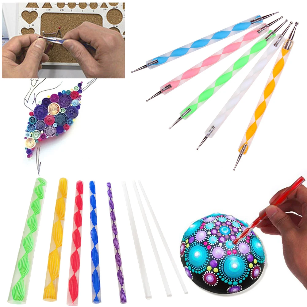 5 шт. 8 акриловые трафареты |