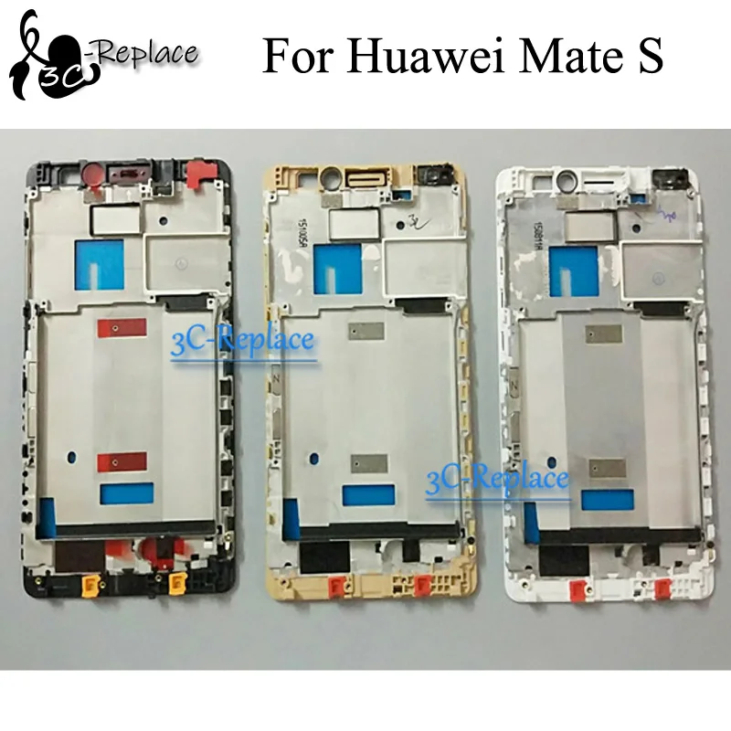 Черный/белый/золотой 5 дюймов для Huawei Mate S MateS передний корпус шасси пластина ЖК