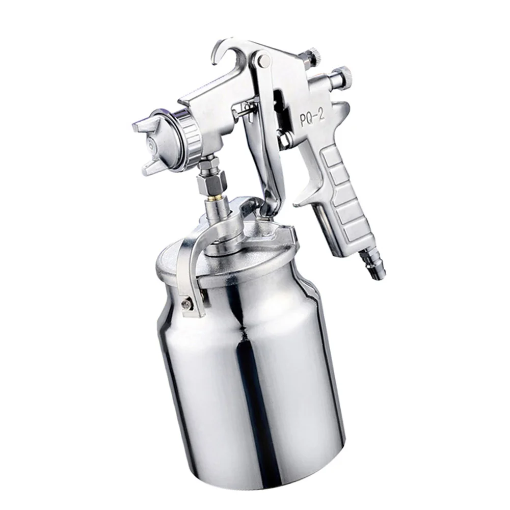 

1000ML Paint Pneumatic Industrial Sprayer Aluminum Household Automotive Spray Tool With A Baffle For All Large-Area Spraying