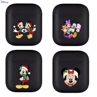disney cartoon cute mickey mouse soft silicone cases for apple airpods 12 protective bluetooth wireless earphone cover for appl