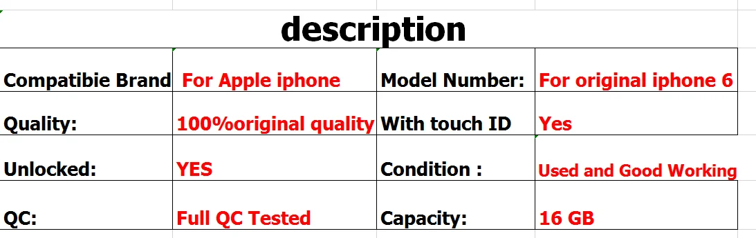Оригинальная разблокированная материнская плата для iphone 6 16 Гб с сенсорным ID логическая плата Хорошая рабочая разблокированная материнская плата+ инструмент+ подарок