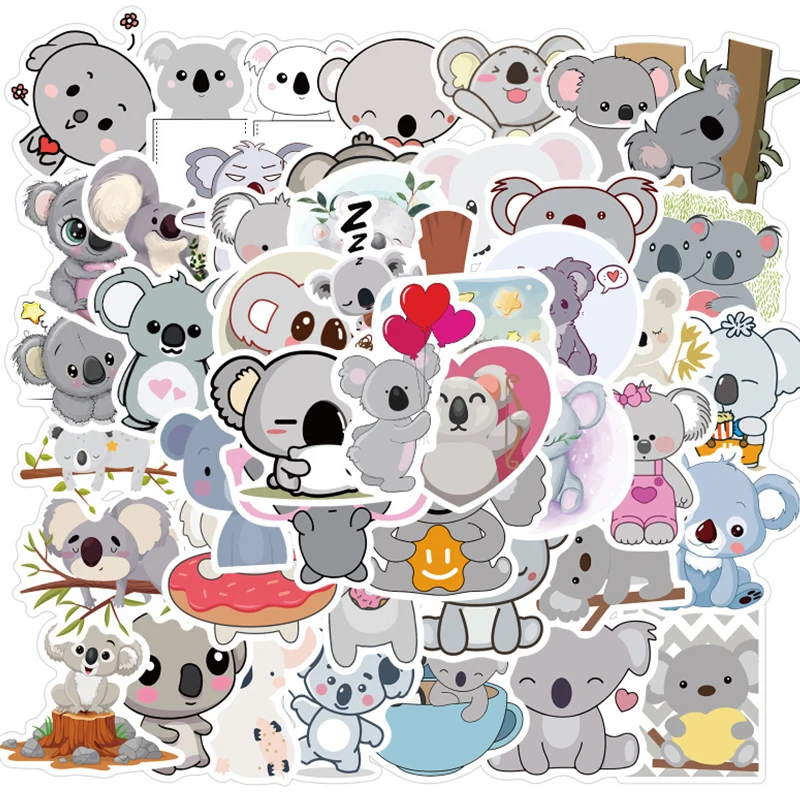 10/30/50 шт. милые Мультяшные коала канцелярские товары водонепроницаемый