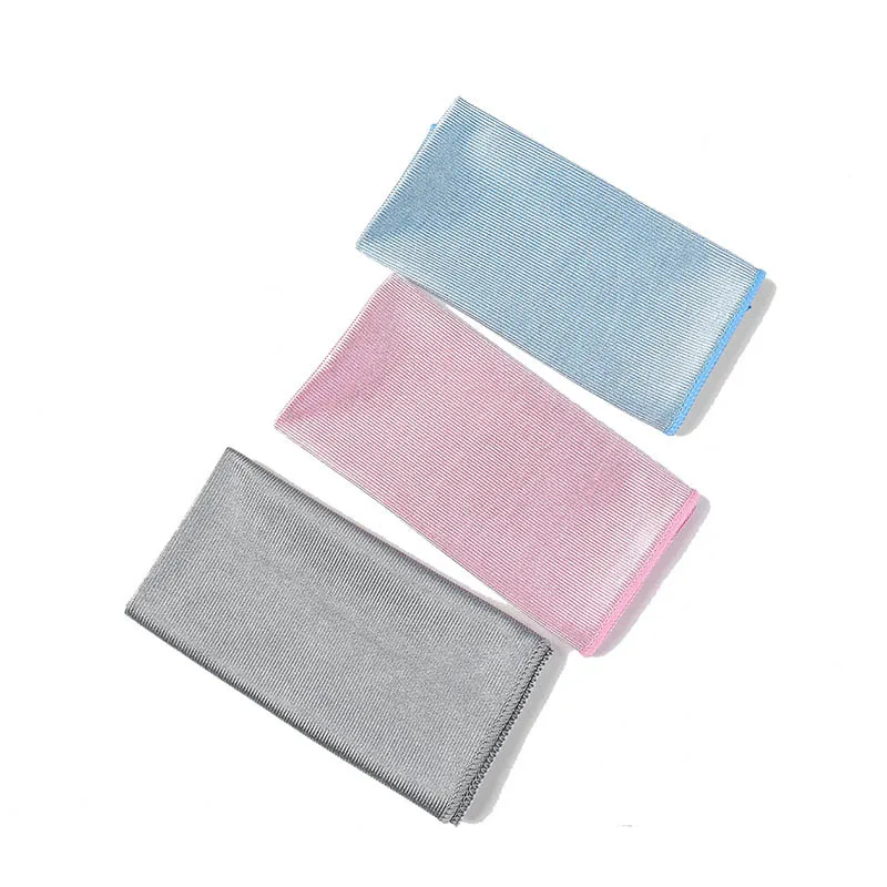 3pcs/pack No Trace Absorbable Microfiber Wipe Glass Cloth for Mirror/Cleaning Towel With no Trace/No Lint