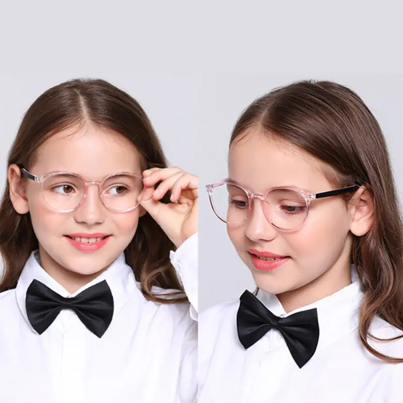 

С защитой от УФ-светильник Очки Молодежные Очки для мальчиков и девочек компьютер Ipad видеоигр очки для защиты детских зрение